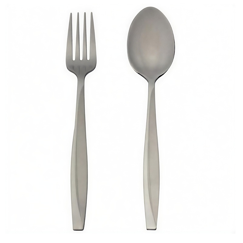 ست قاشق و چنگال Unique مدل استیل بسته 12 عددی