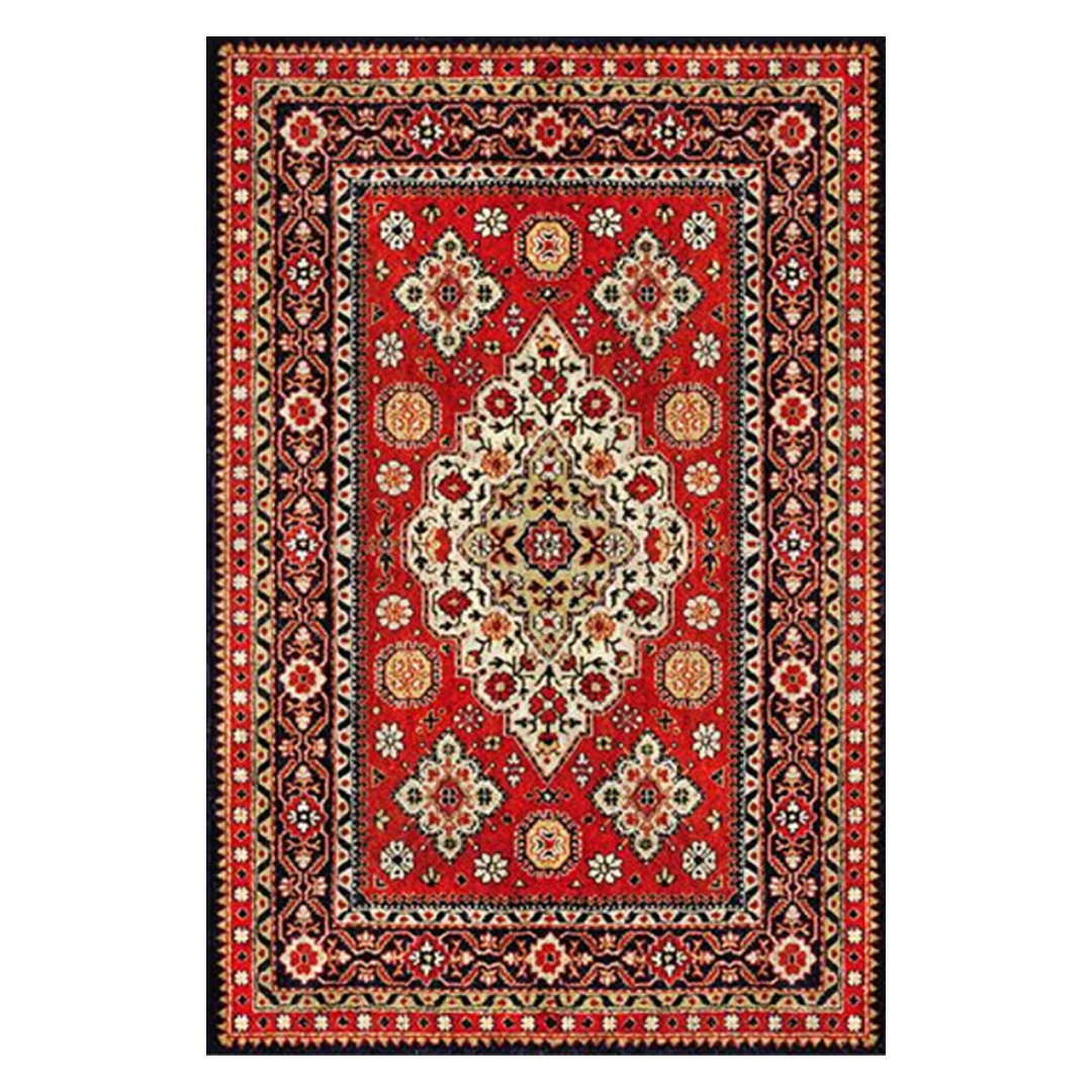 فرش مخمل نادی طرح سنتی کد o125