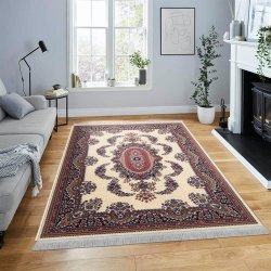 فرش مخمل نادی طرح سنتی کد o135