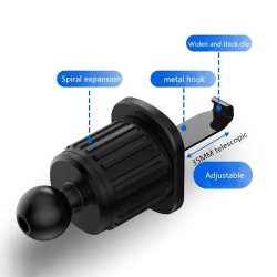 هولدر موبایل 360 درجه مدل دریچه کولر خودرو