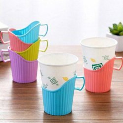 هولدر نگهدارنده لیوان یکبار مصرف و کاغذی بسته 10 عددی